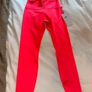 ALO Yoga Neon Pink Leggings